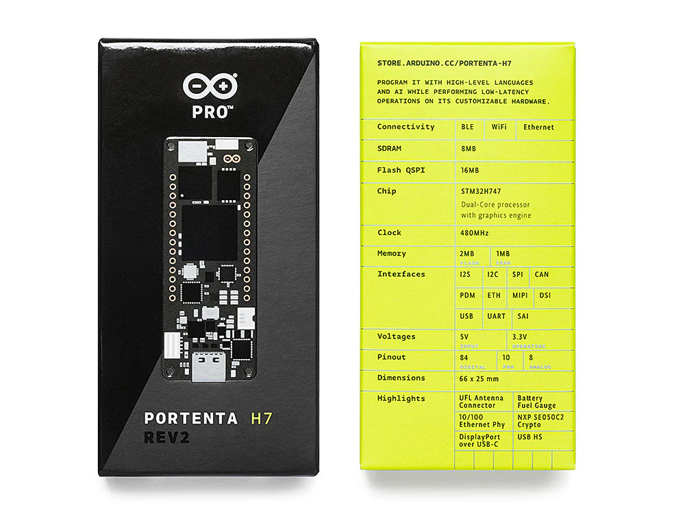 Arduino Portenta H7 Machine Vision